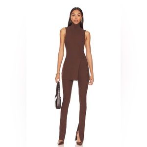 The Range Brown Turtleneck & leggings matching set XS BNWT